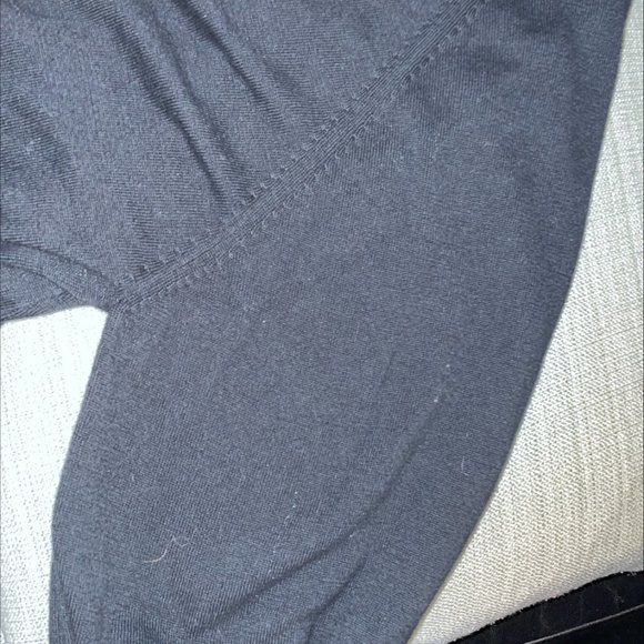 Lacoste Black and White Trim Buttoned Sweater Cardigan - Picture 2 of 3